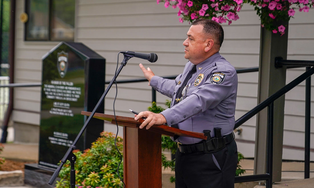 Blowing Rock police chief Aaron Miller
